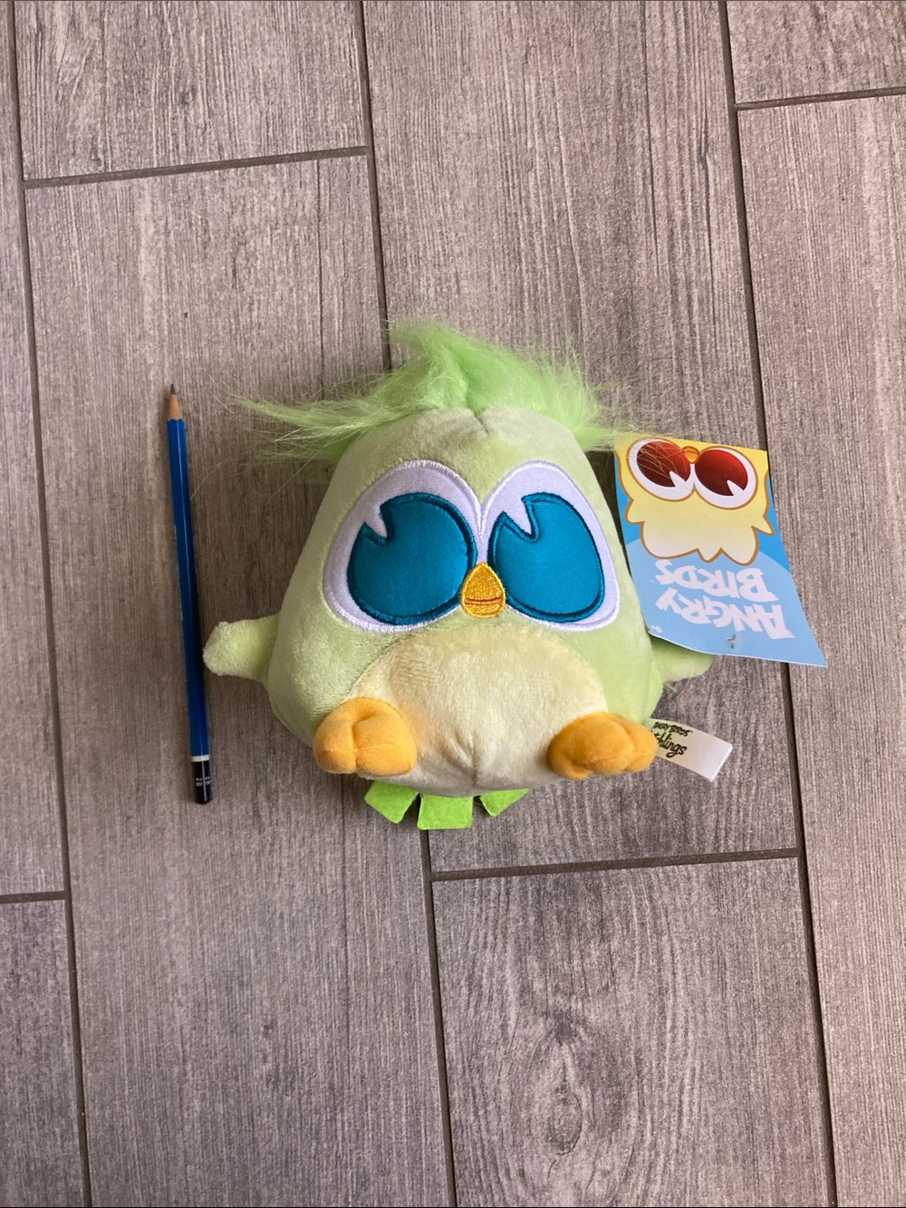 Angry Birds Plush Green Bird Squishy Toy